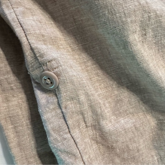 Orvis Relaxed Fit Linen blended Pull On Pants Womens Size 10 (a3 - Picture 8 of 11